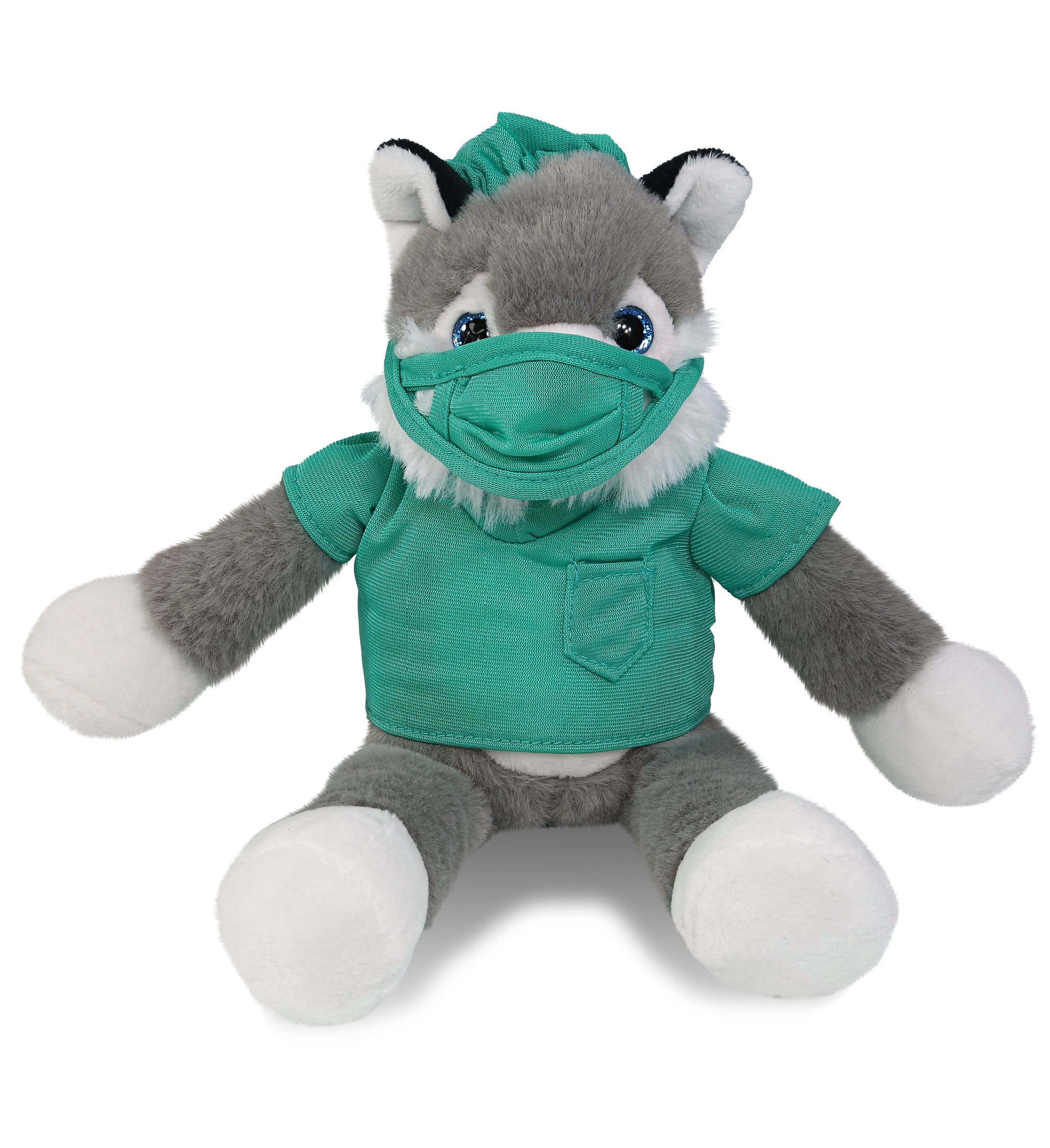 PLUSH DOCTOR - SUPER-SOFT PLUSH - LONG LEG HUSKY 10.5"