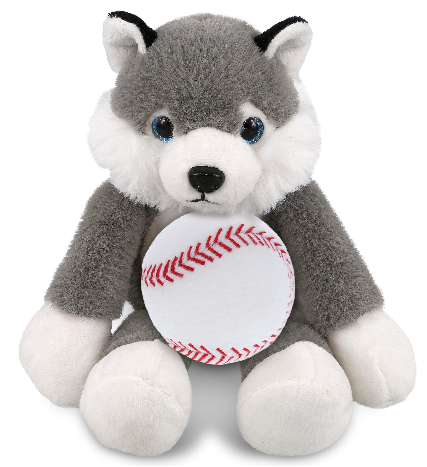 PLUSH BASEBALL - SUPER-SOFT PLUSH - LONG LEG HUSKY 10.5"