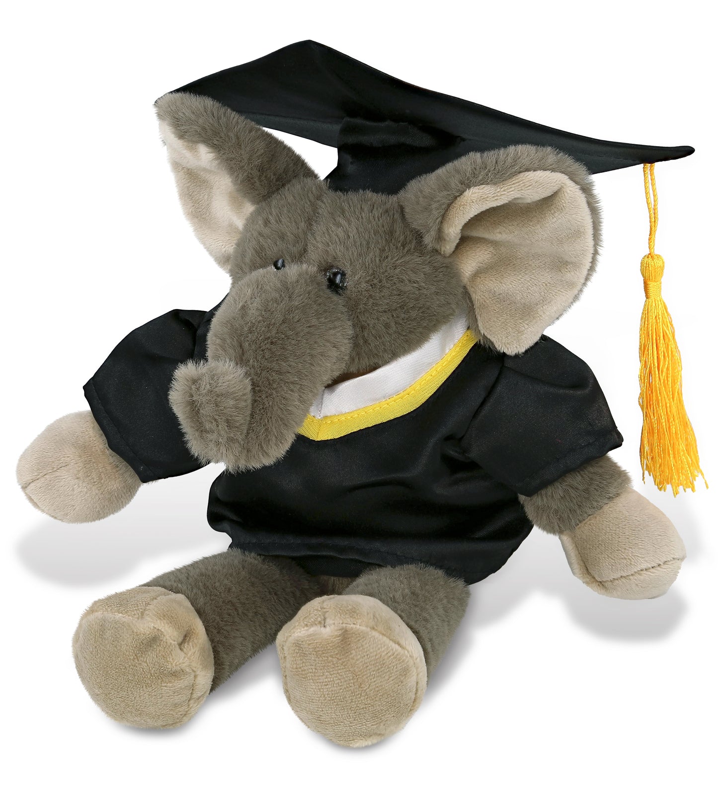 PLUSH GRADUATION - SUPER-SOFT PLUSH - LONG LEG ELEPHANT 10.5"