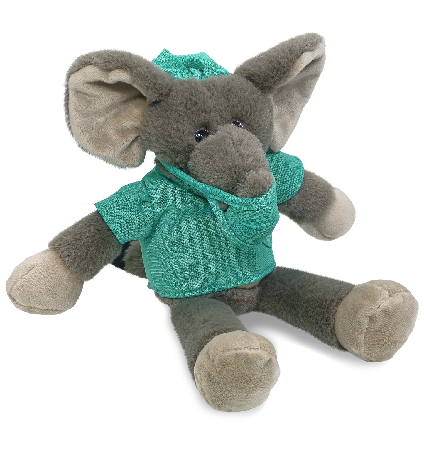 PLUSH DOCTOR - SUPER-SOFT PLUSH - LONG LEG ELEPHANT 10.5"