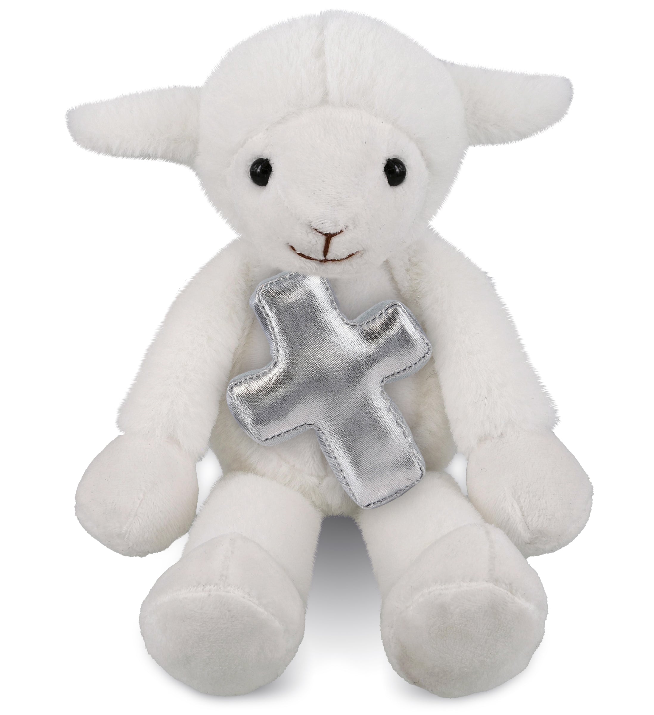 PLUSH CROSS - SUPER-SOFT PLUSH - LONG LEG LAMB 10.5"