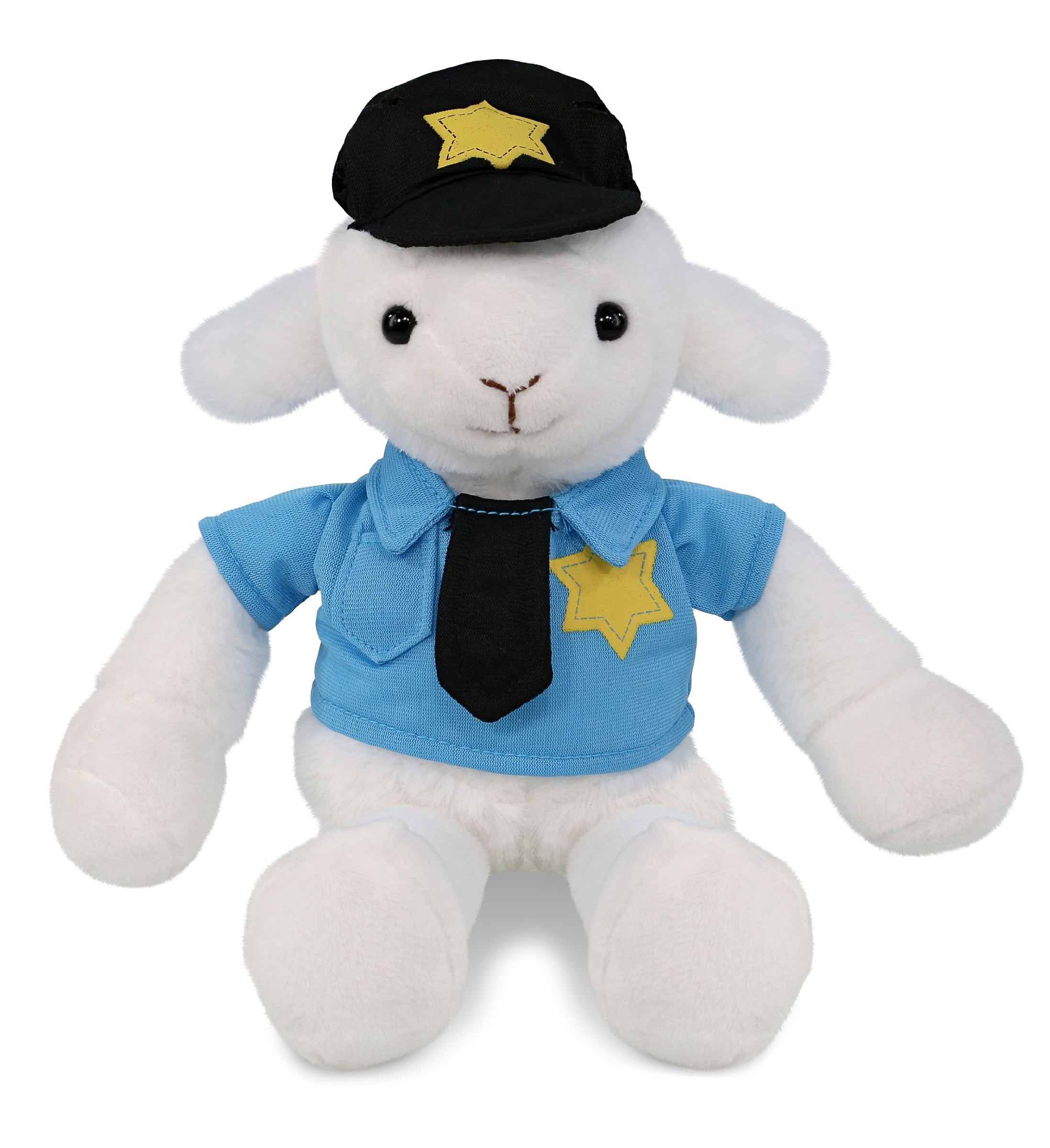 PLUSH POLICE - SUPER-SOFT PLUSH - LONG LEG LAMB 10.5"