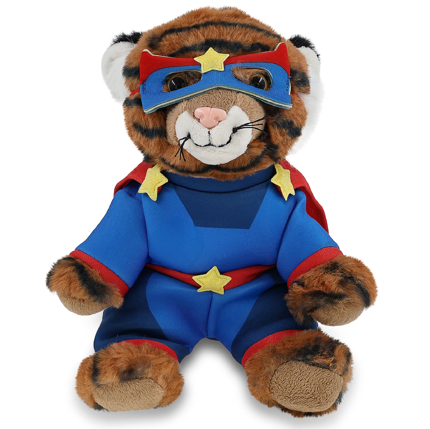 SUPER-SOFT PLUSH - SQUAT TIGER 8" SUPER HERO