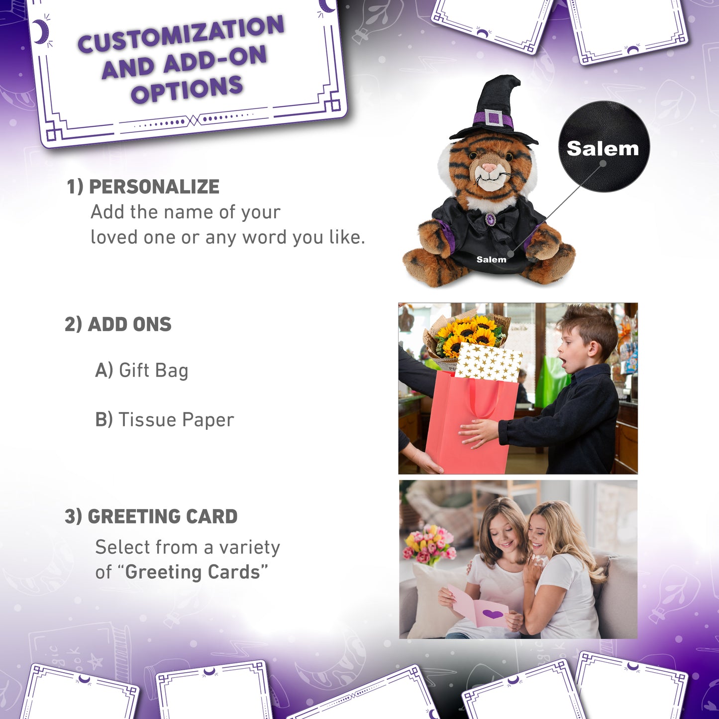 SUPER-SOFT PLUSH - SQUAT TIGER 8" WITCH