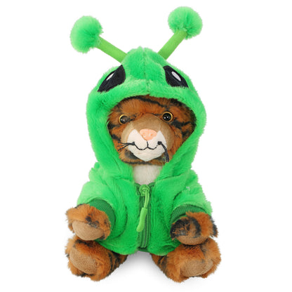SUPER-SOFT PLUSH - SQUAT TIGER 8" WITH ALIEN SWEATER