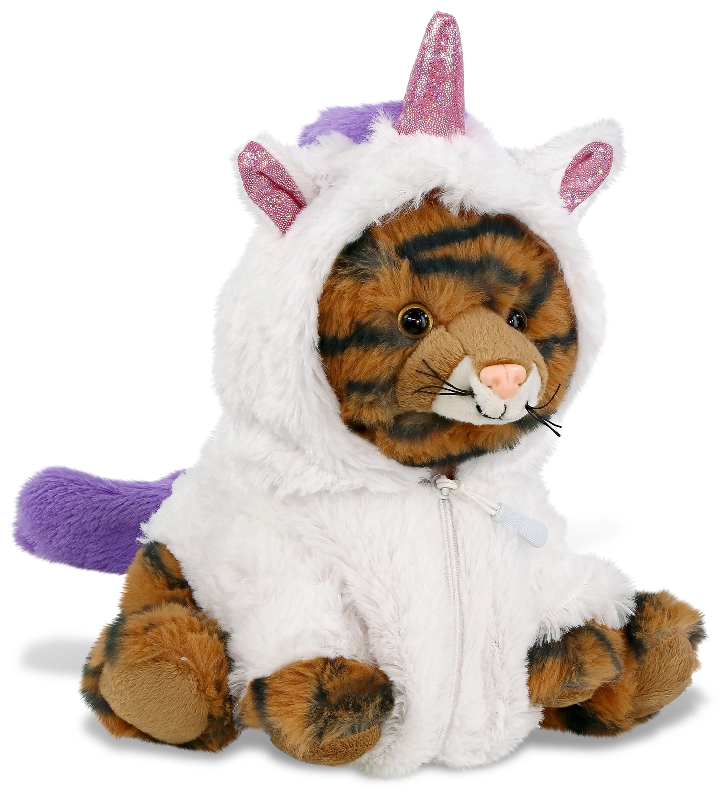 PLUSH UNICORN - SUPER-SOFT PLUSH - SQUAT TIGER 8"