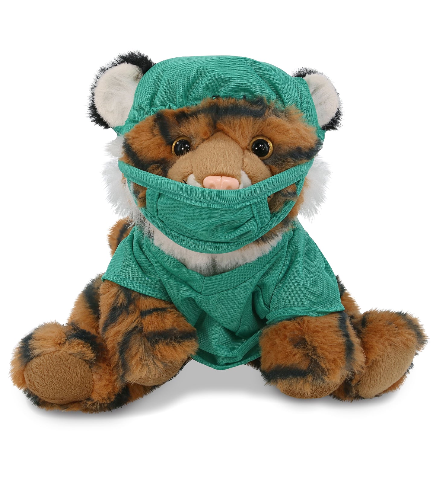 PLUSH DOCTOR - SUPER-SOFT PLUSH - SQUAT TIGER 8"