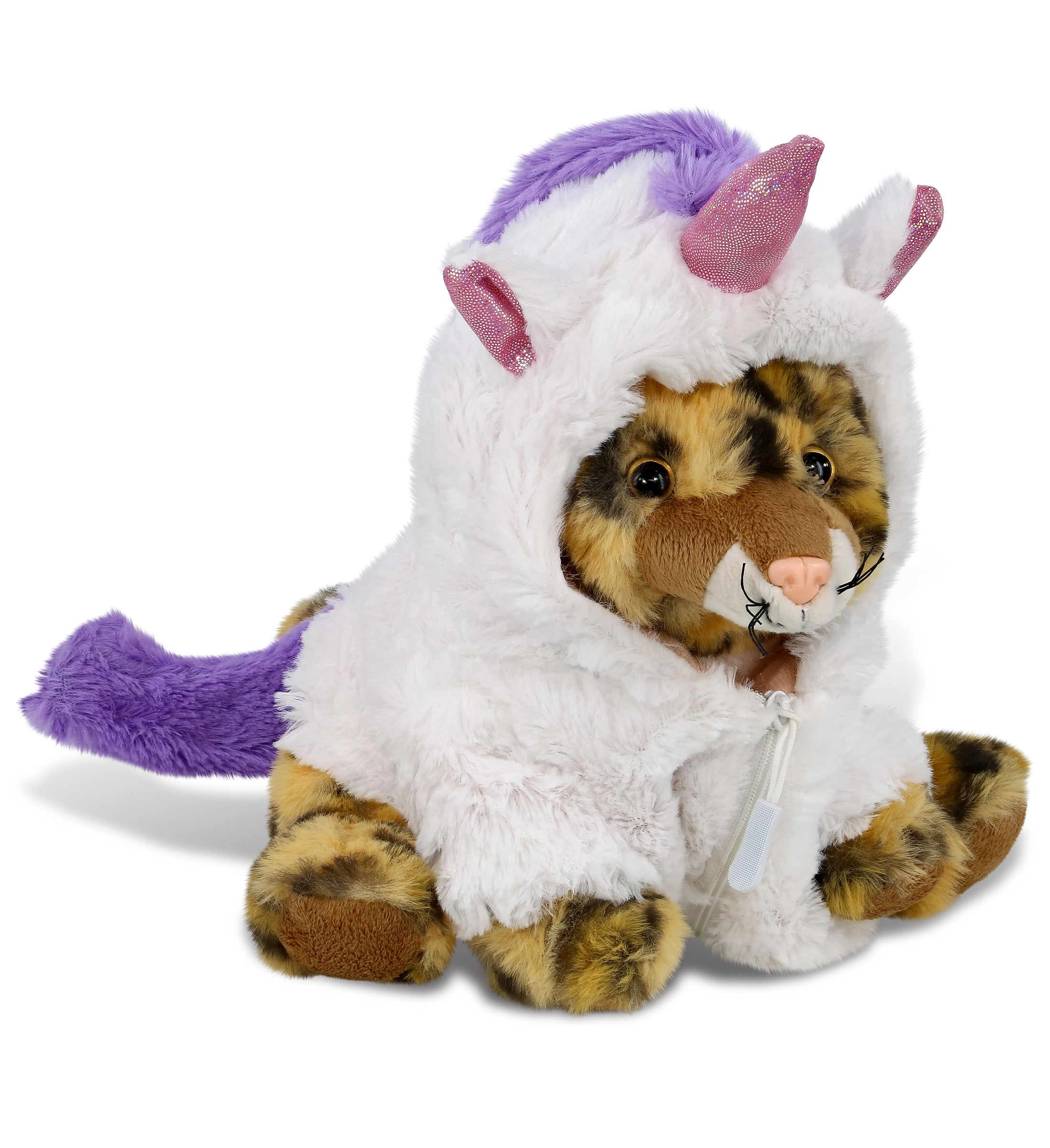 PLUSH UNICORN - SUPER-SOFT PLUSH - SQUAT LEOPARD 8"