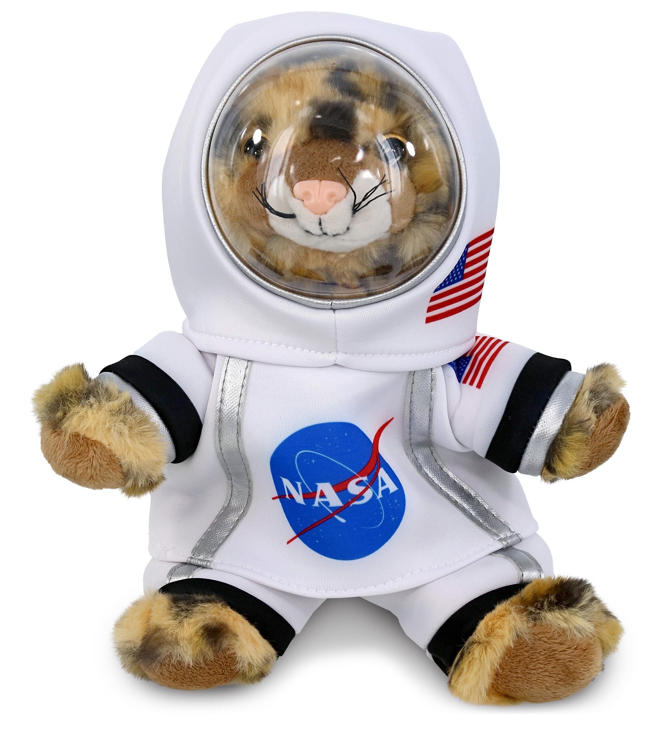 PLUSH ASTRONAUT - SUPER-SOFT PLUSH - SQUAT LEOPARD 8"