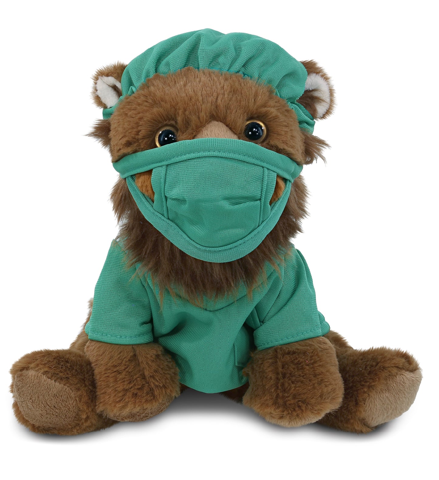 PLUSH DOCTOR - SUPER-SOFT PLUSH - SQUAT LION 8"