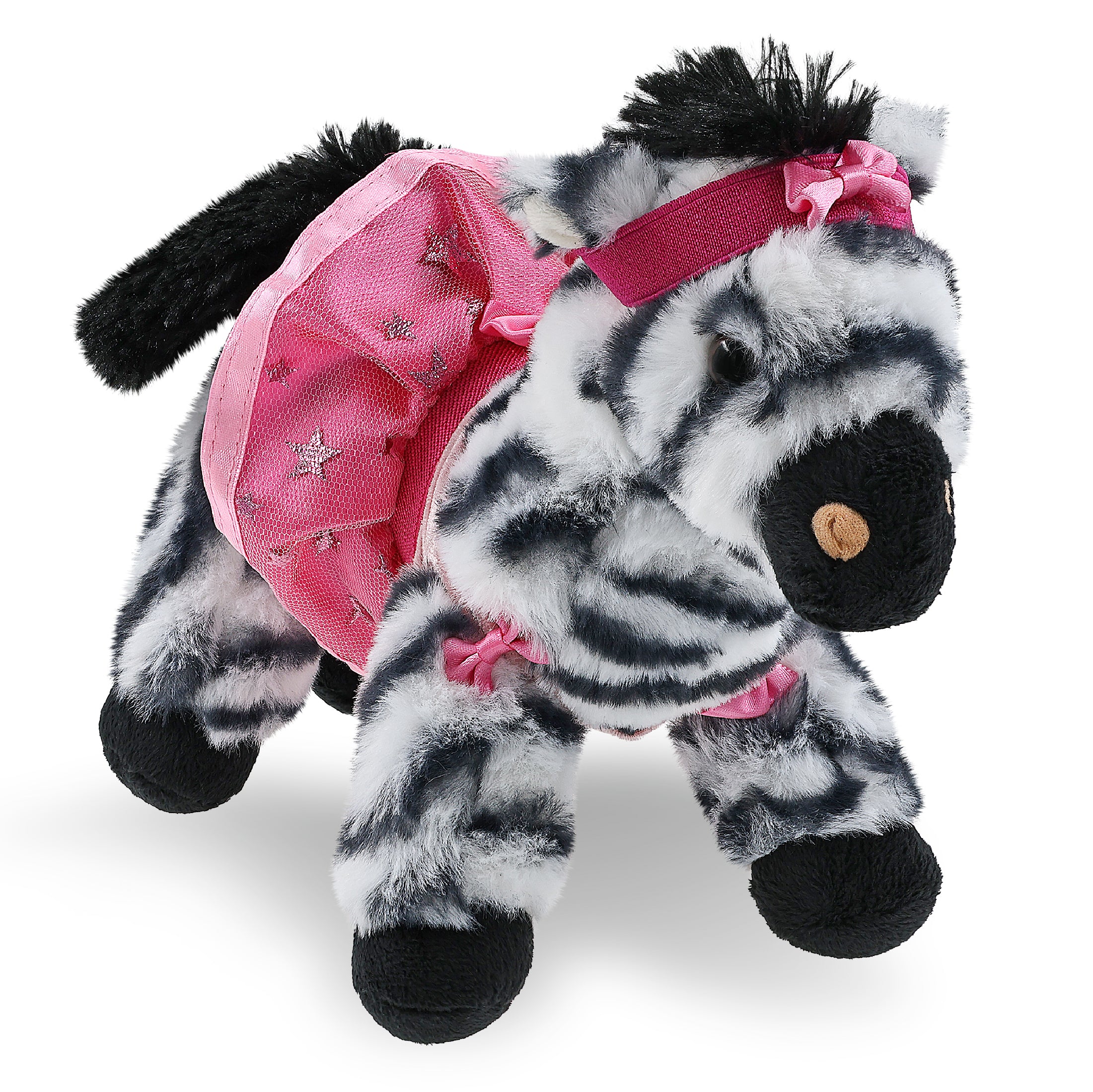 SUPER-SOFT PLUSH - ZEBRA 9" BALLERINA