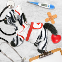 SUPER-SOFT PLUSH - ZEBRA 9" NURSE