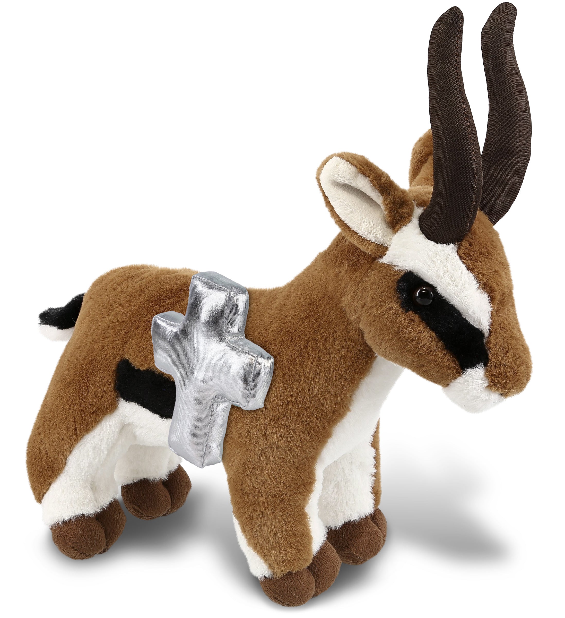 PLUSH CROSS - SUPER-SOFT PLUSH - ANTELOPE 10"