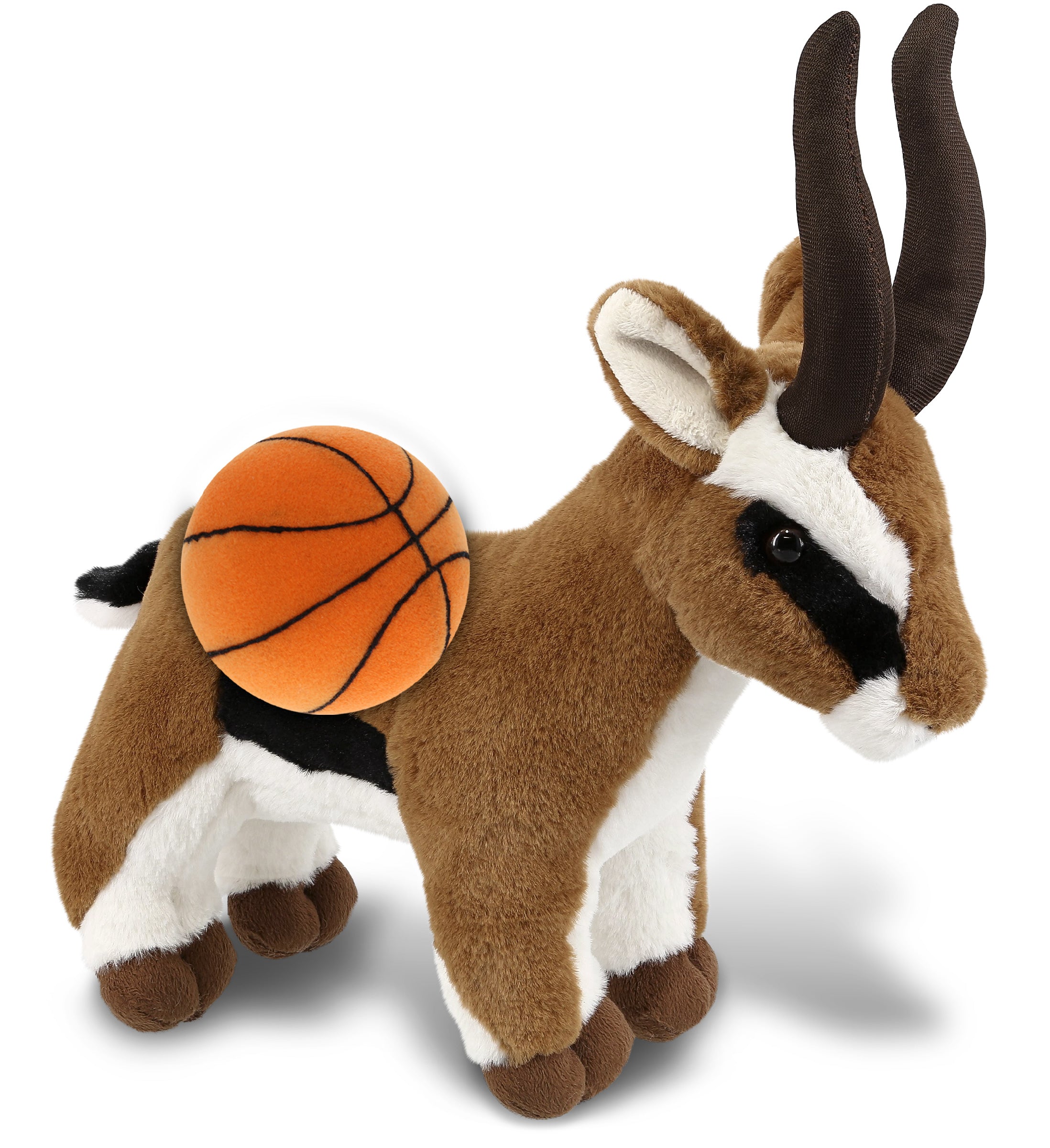 PLUSH BASKETBALL - SUPER-SOFT PLUSH - ANTELOPE 10"