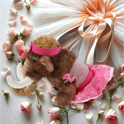 SUPER SOFT PLUSH - WILD MAMMOTH LARGE BALLERINA