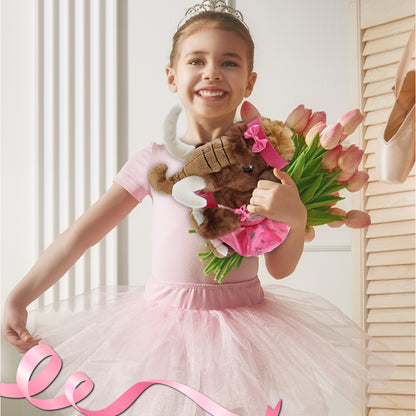 SUPER SOFT PLUSH - WILD MAMMOTH LARGE BALLERINA