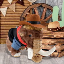 SUPER SOFT PLUSH - WILD MAMMOTH LARGE COWBOY DRESS UP
