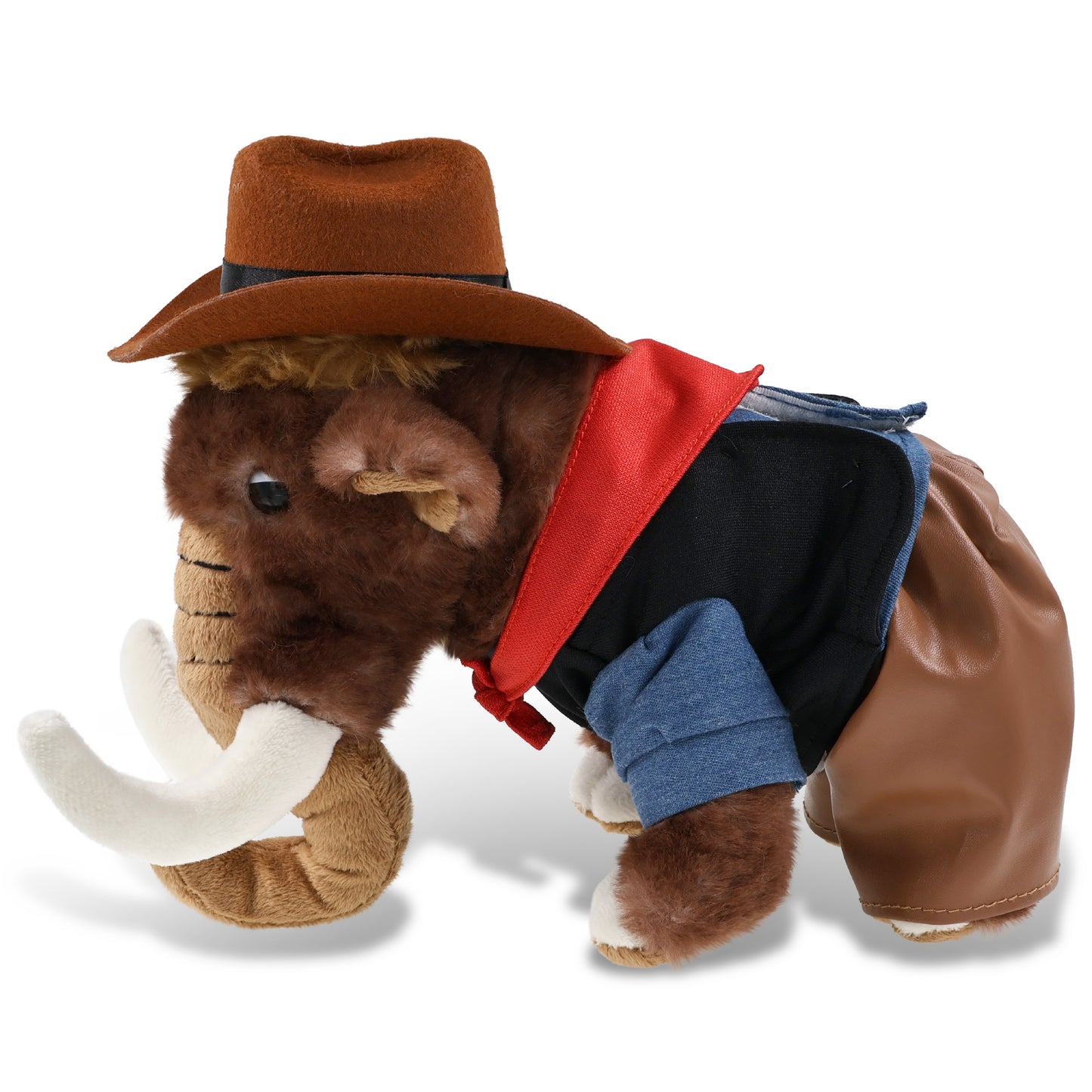 SUPER SOFT PLUSH - WILD MAMMOTH LARGE COWBOY DRESS UP