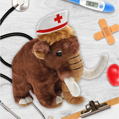 SUPER SOFT PLUSH - WILD MAMMOTH LARGE NURSE