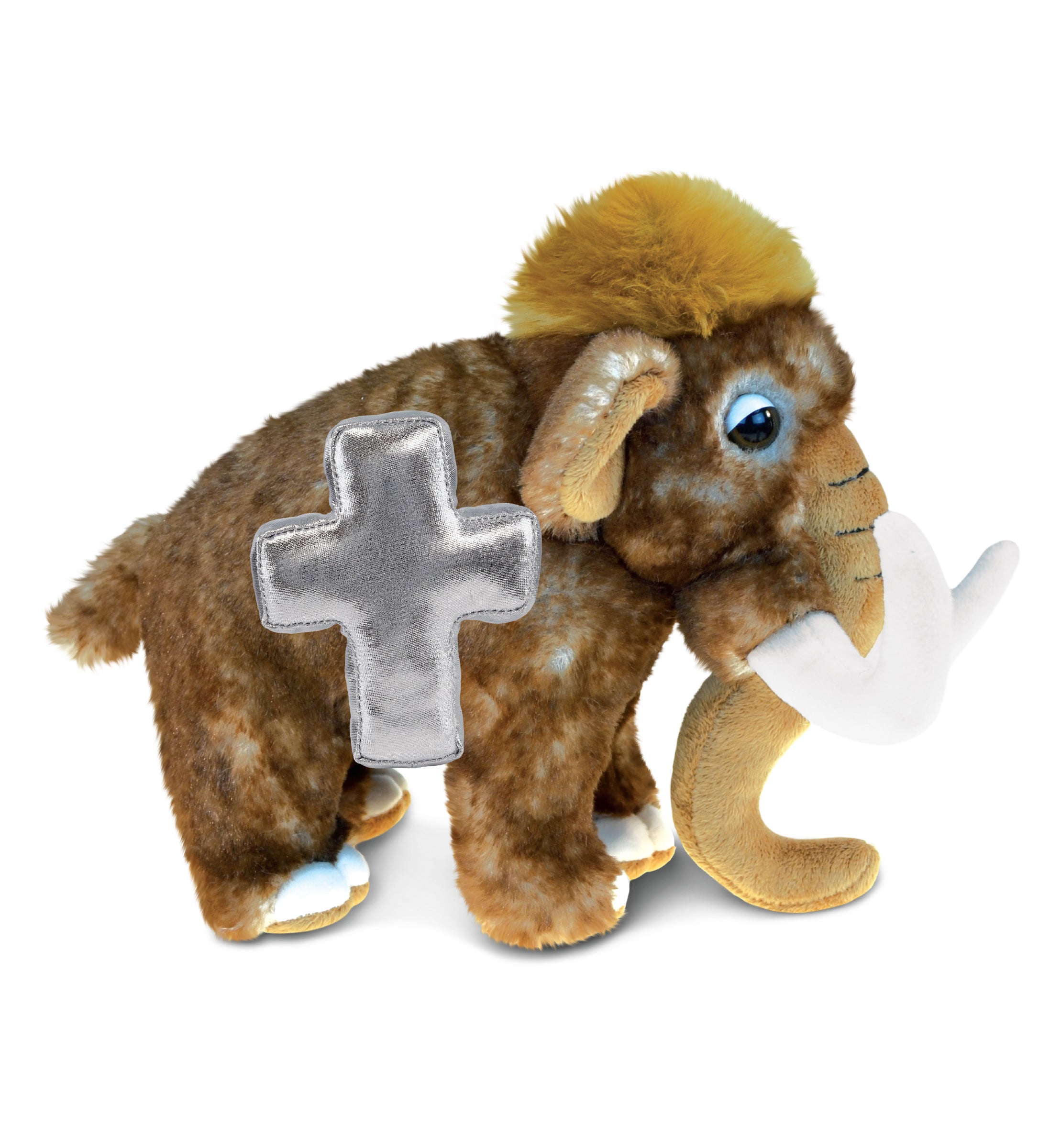 PLUSH CROSS - SUPER SOFT PLUSH - WILD MAMMOTH LARGE