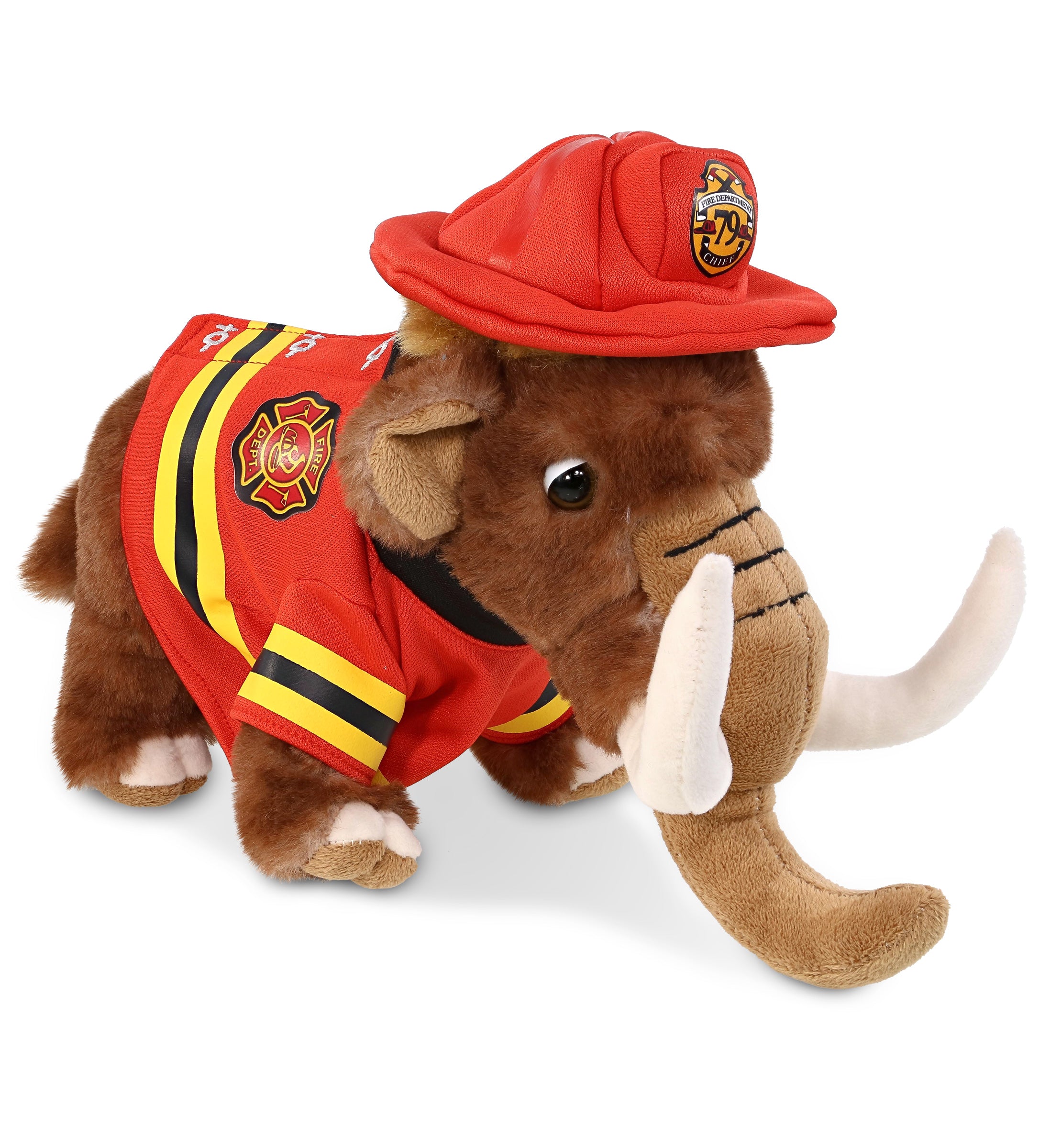 PLUSH FIREMAN - SUPER SOFT PLUSH - WILD MAMMOTH LARGE