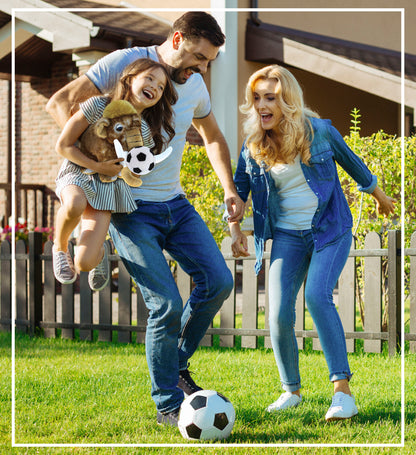 SUPER SOFT PLUSH - WILD MAMMOTH LARGE WITH SOCCER PLUSH