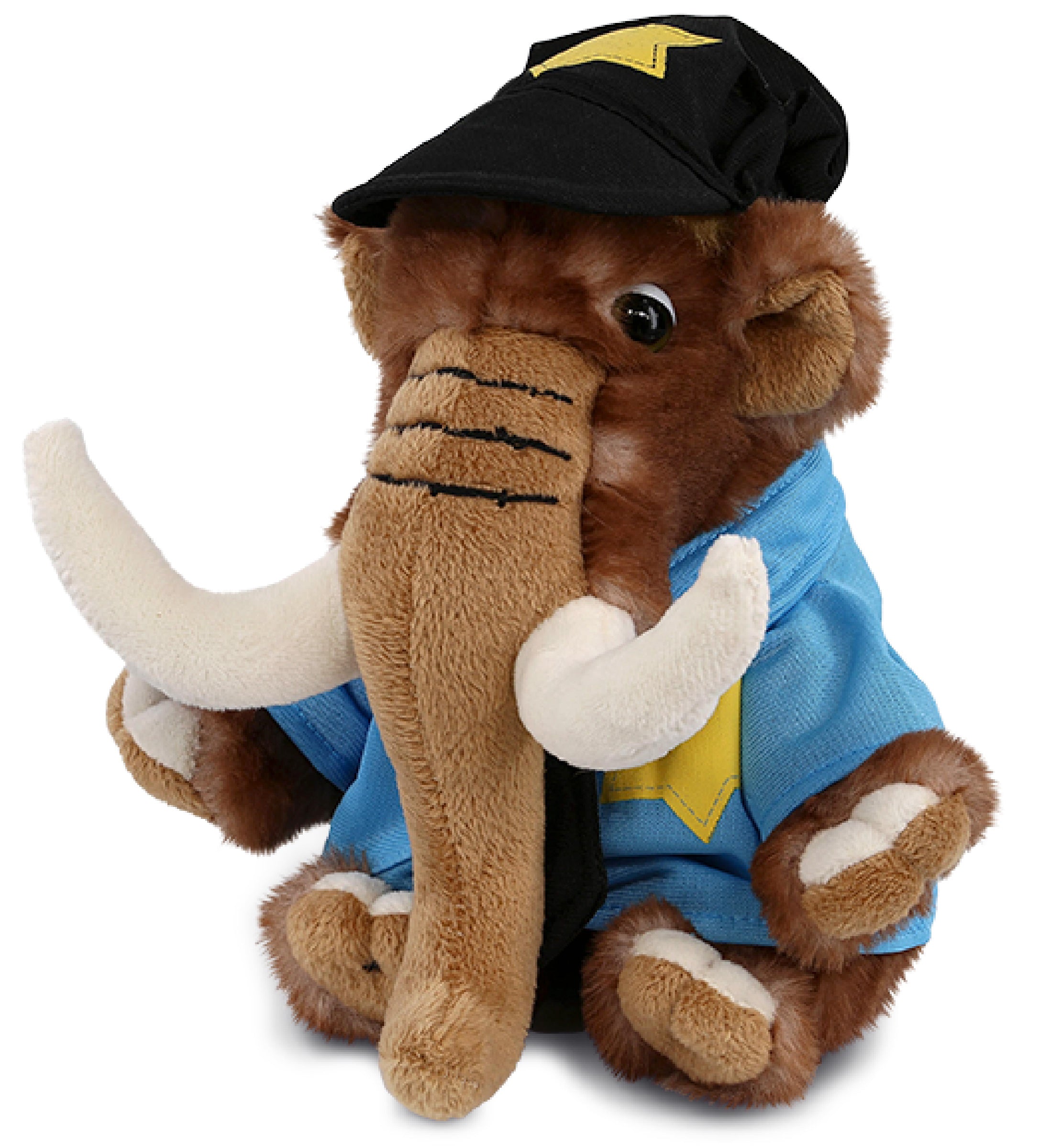 PLUSH POLICE - SUPER SOFT PLUSH - WILD MAMMOTH SMALL