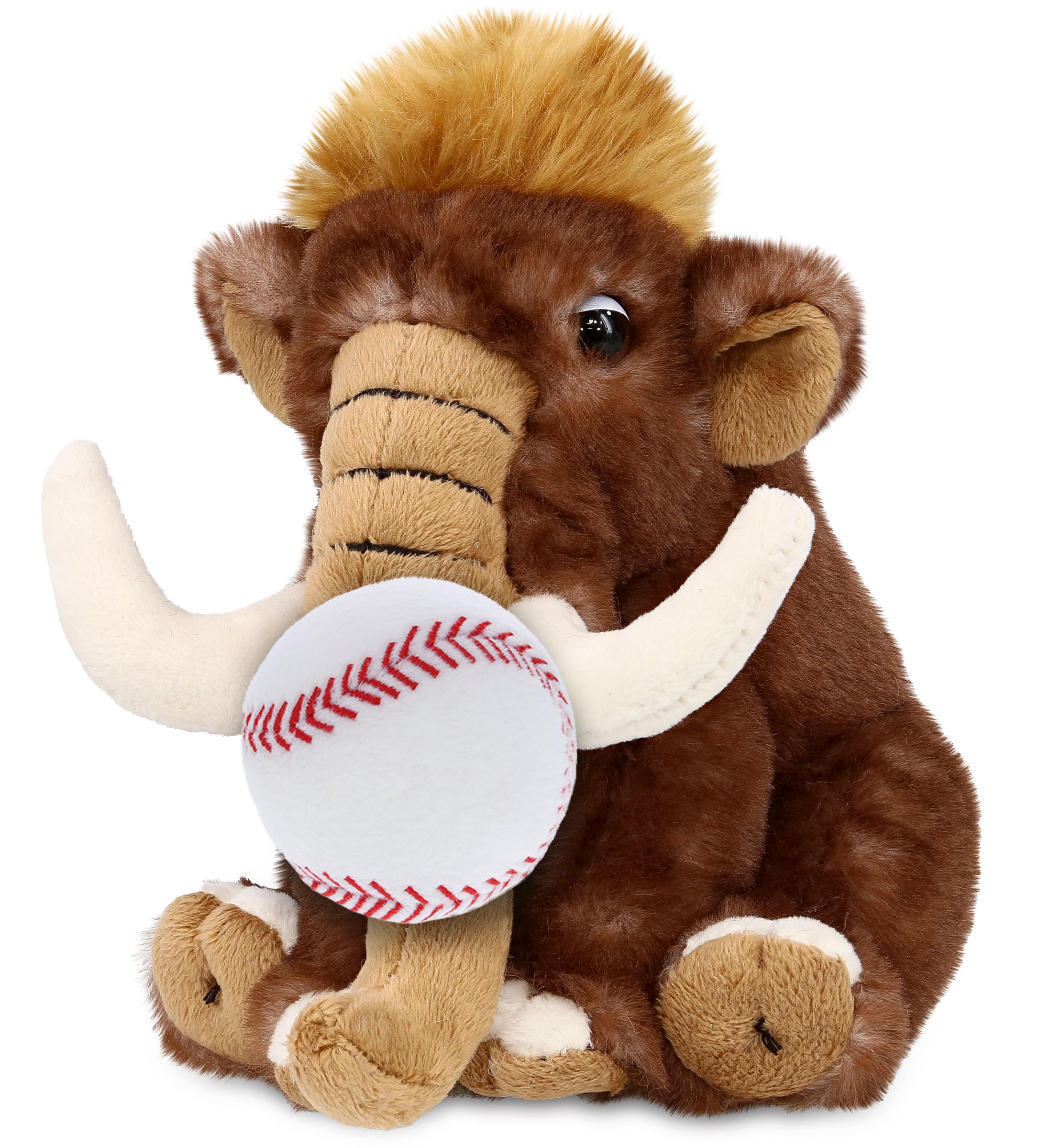 PLUSH BASEBALL - SUPER SOFT PLUSH - WILD MAMMOTH SMALL
