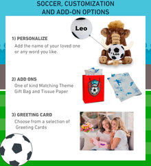 SUPER SOFT PLUSH - WILD MAMMOTH SMALL WITH SOCCER PLUSH