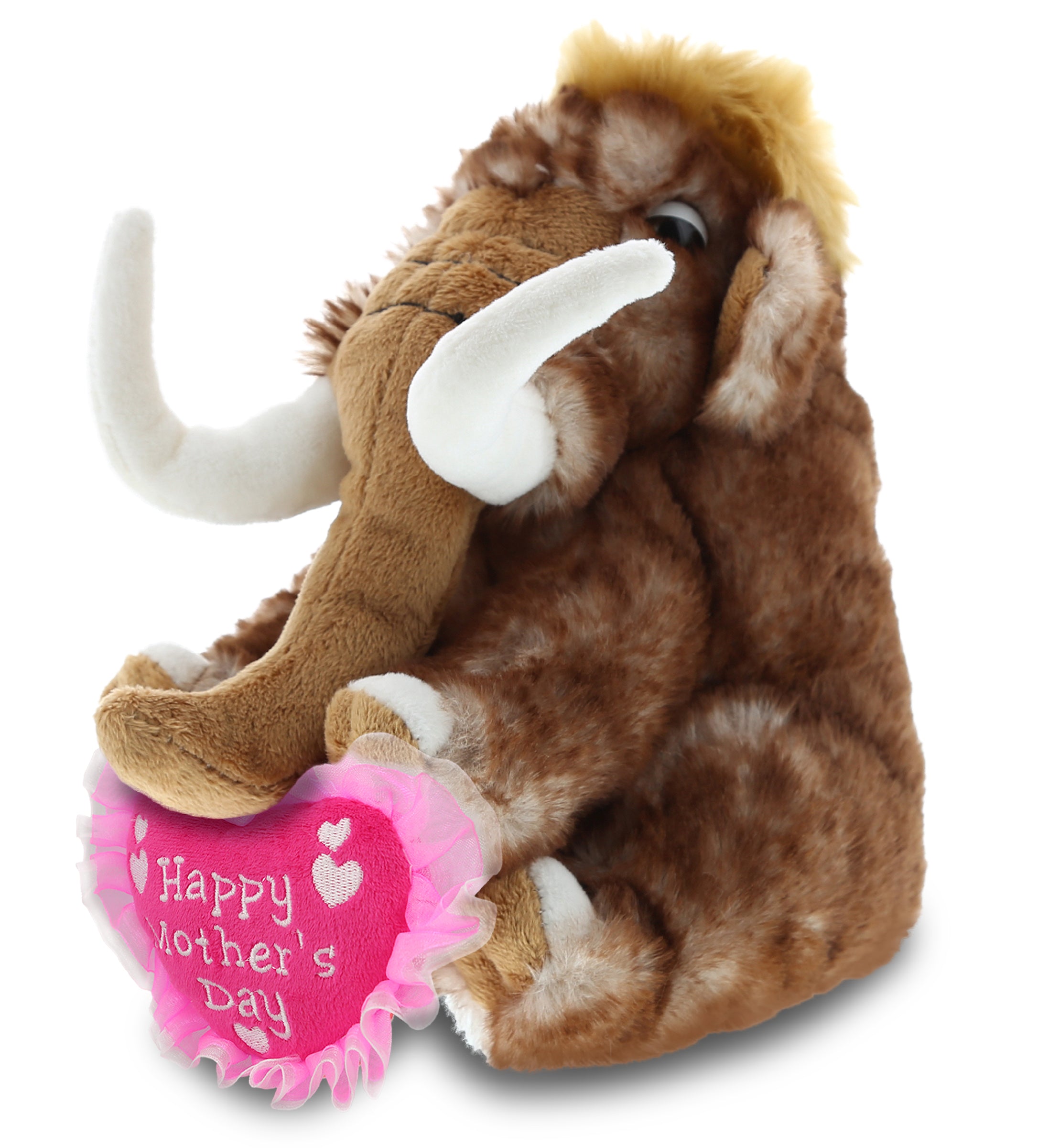 PLUSH MOTHERS DAY HEART - SUPER SOFT PLUSH - WILD MAMMOTH SMALL