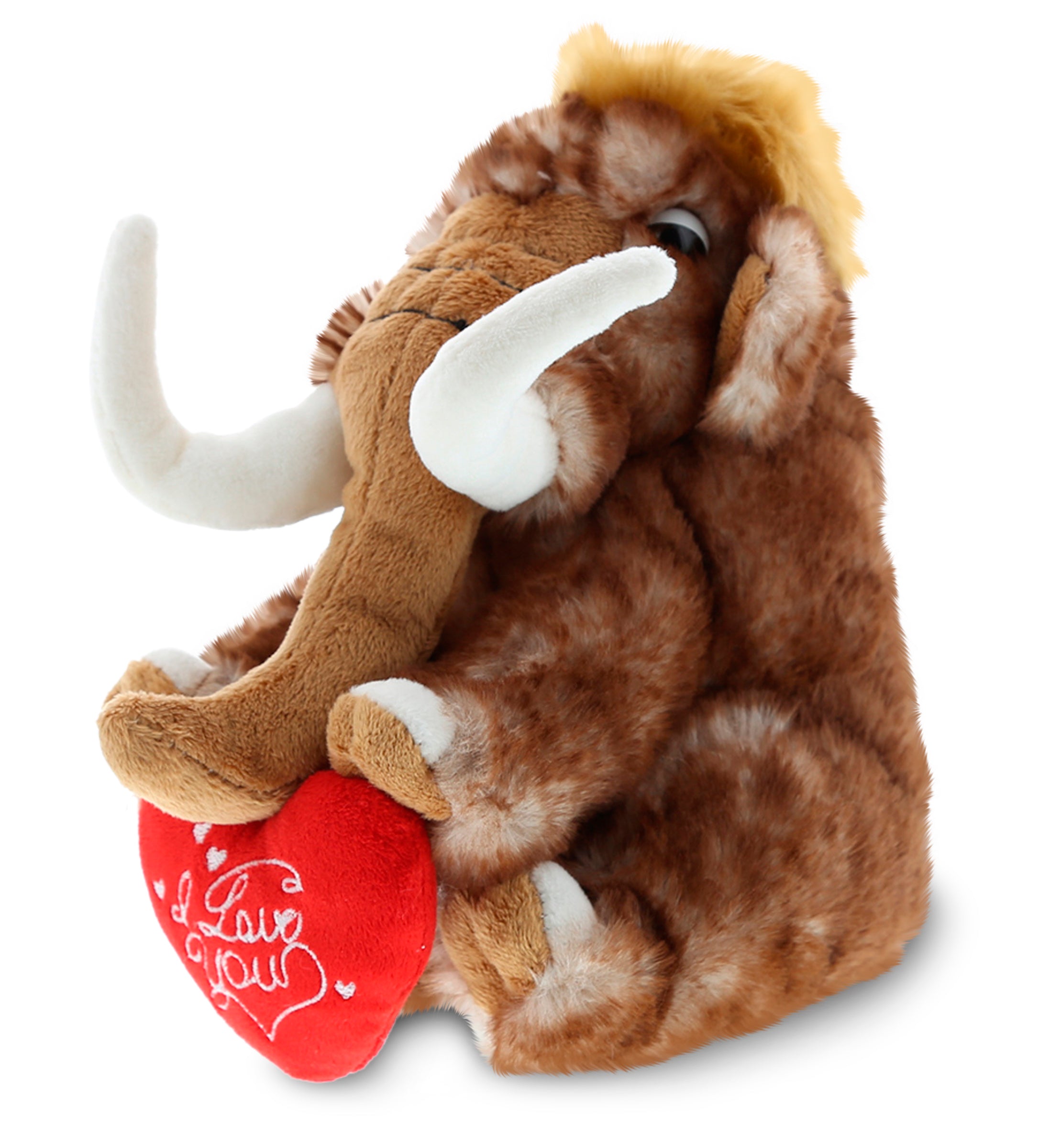 PLUSH I LOVE YOU RED HEART - SUPER SOFT PLUSH - WILD MAMMOTH SMALL