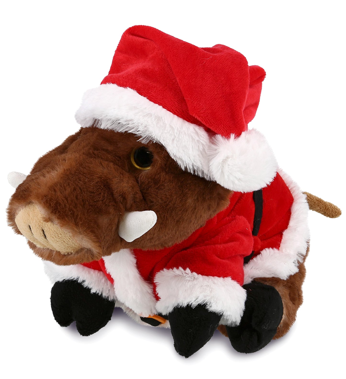 PLUSH SANTA - SUPER SOFT PLUSH - WILD BOAR