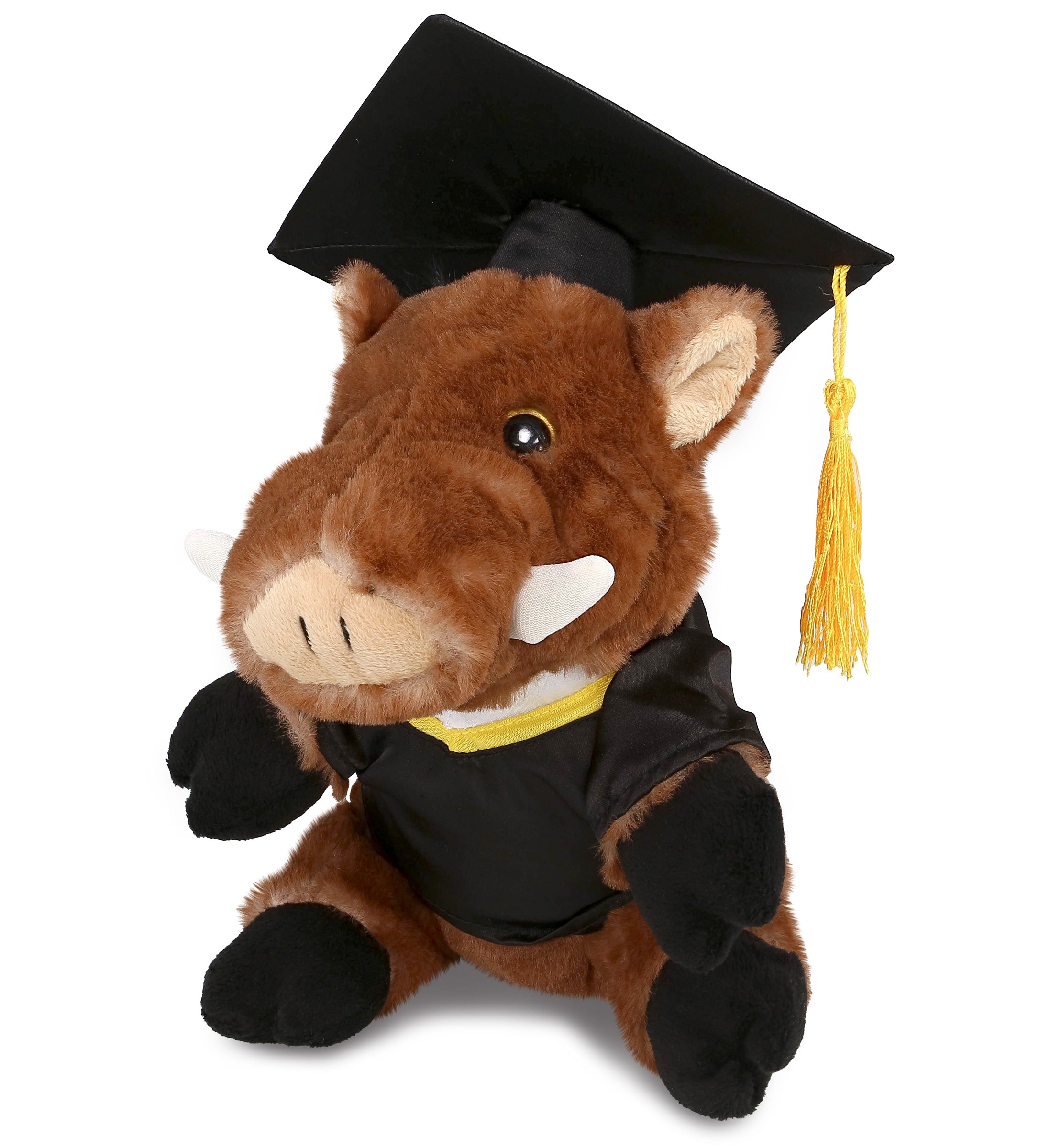 PLUSH GRADUATION - SUPER SOFT PLUSH - WILD BOAR