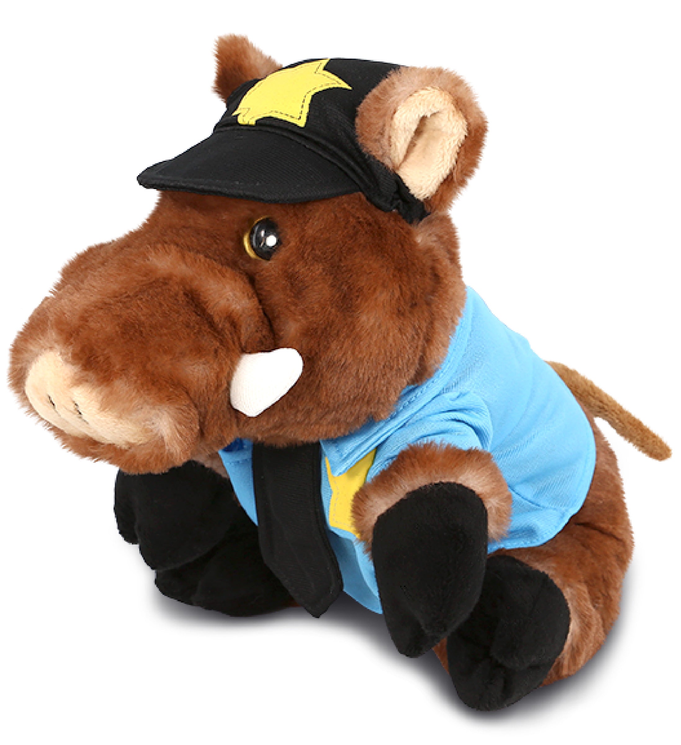 PLUSH POLICE - SUPER SOFT PLUSH - WILD BOAR