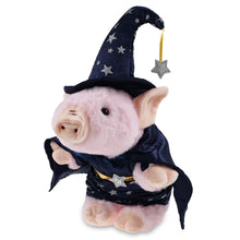 SUPER SOFT PLUSH - SQUAT PIGGY WIZARD