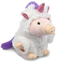 PLUSH UNICORN - SUPER SOFT PLUSH - SQUAT PIGGY