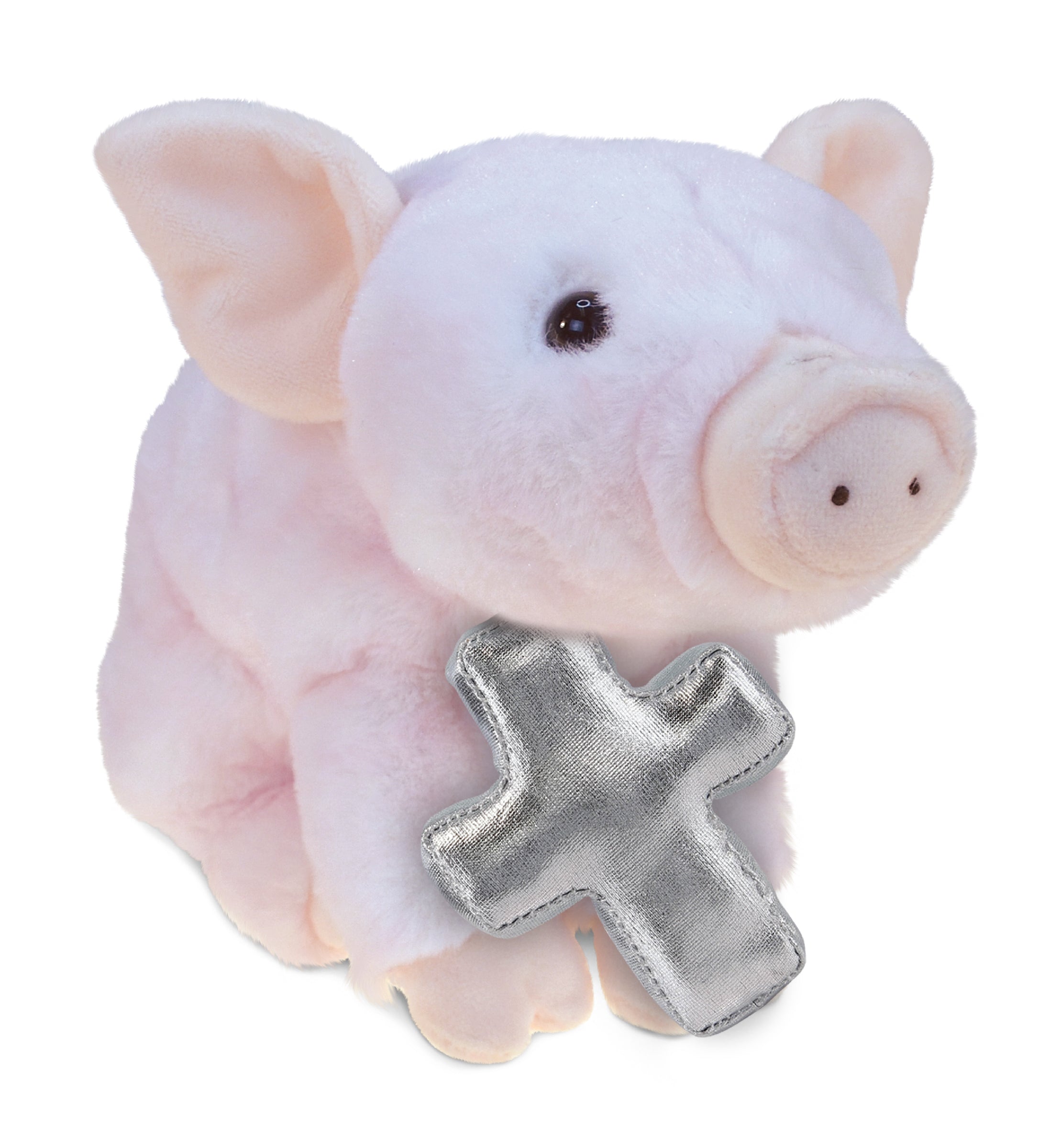 PLUSH CROSS - SUPER SOFT PLUSH - SQUAT PIGGY
