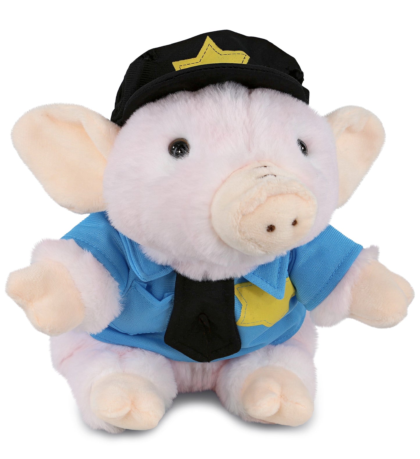 PLUSH POLICE - SUPER SOFT PLUSH - SQUAT PIGGY