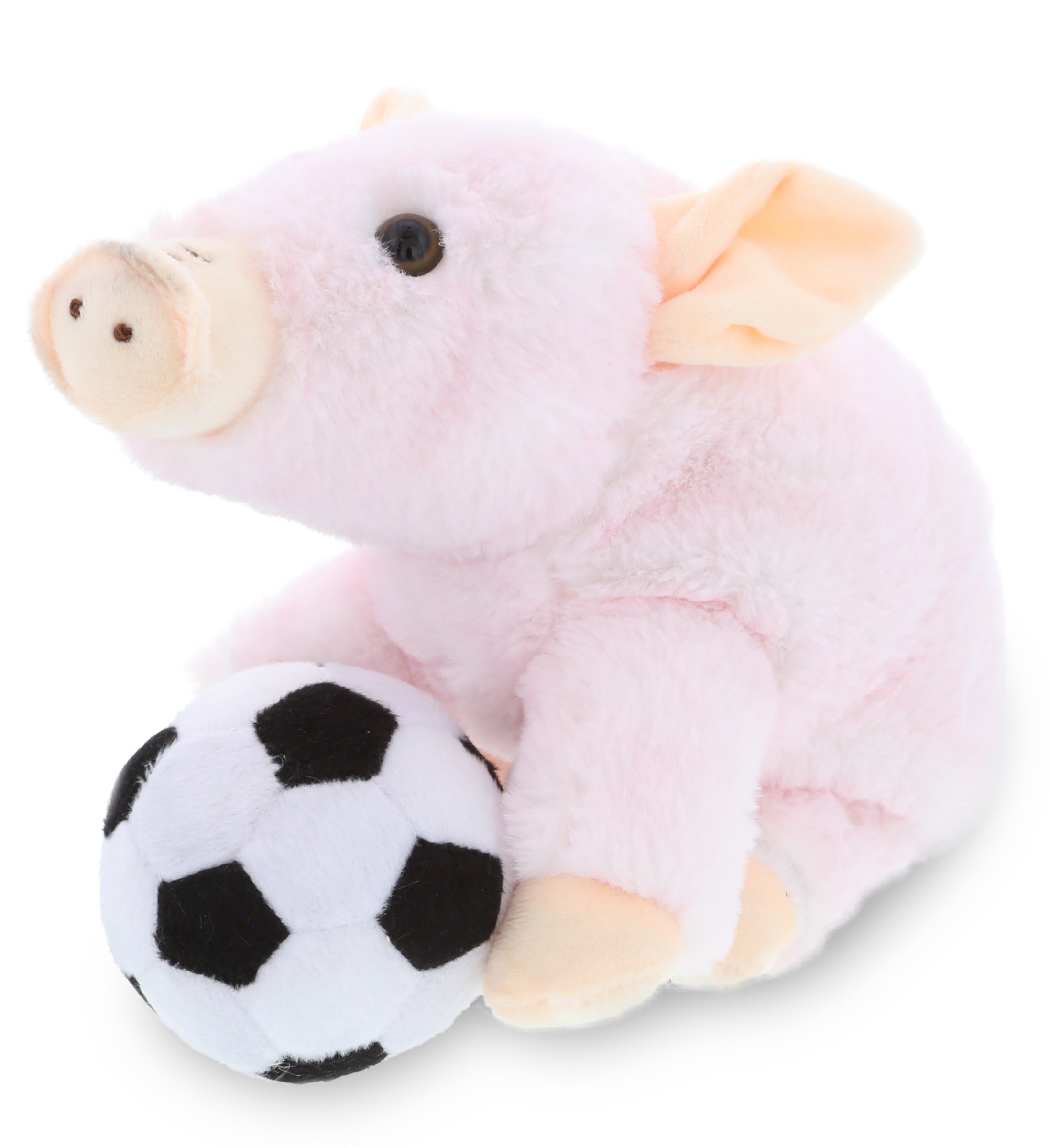 PLUSH SOCCER BALL - SUPER SOFT PLUSH - SQUAT PIGGY