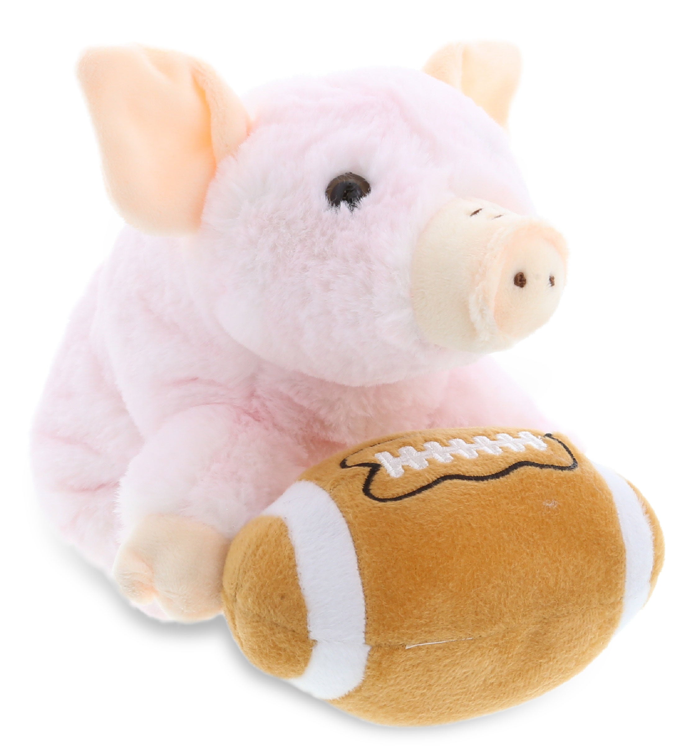 PLUSH FOOTBALL - SUPER SOFT PLUSH - SQUAT PIGGY