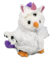 PLUSH UNICORN - SUPER SOFT PLUSH - WHITE OWL