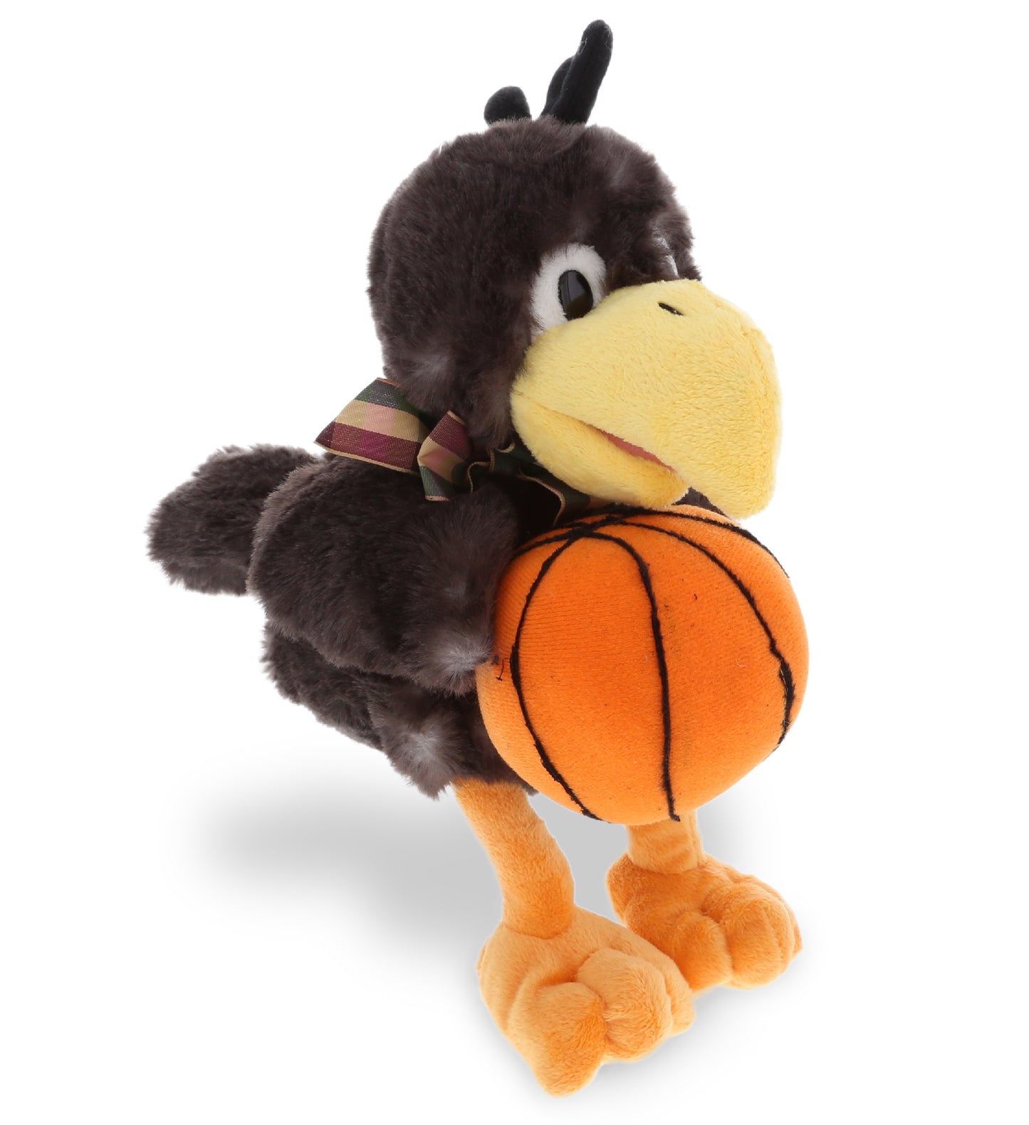 PLUSH BASKETBALL - SUPER SOFT PLUSH - SITTING CROW