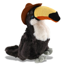 SUPER SOFT PLUSH - TOUCAN With COWBOY Dress Up