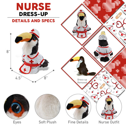 SUPER SOFT PLUSH - TOUCAN NURSE