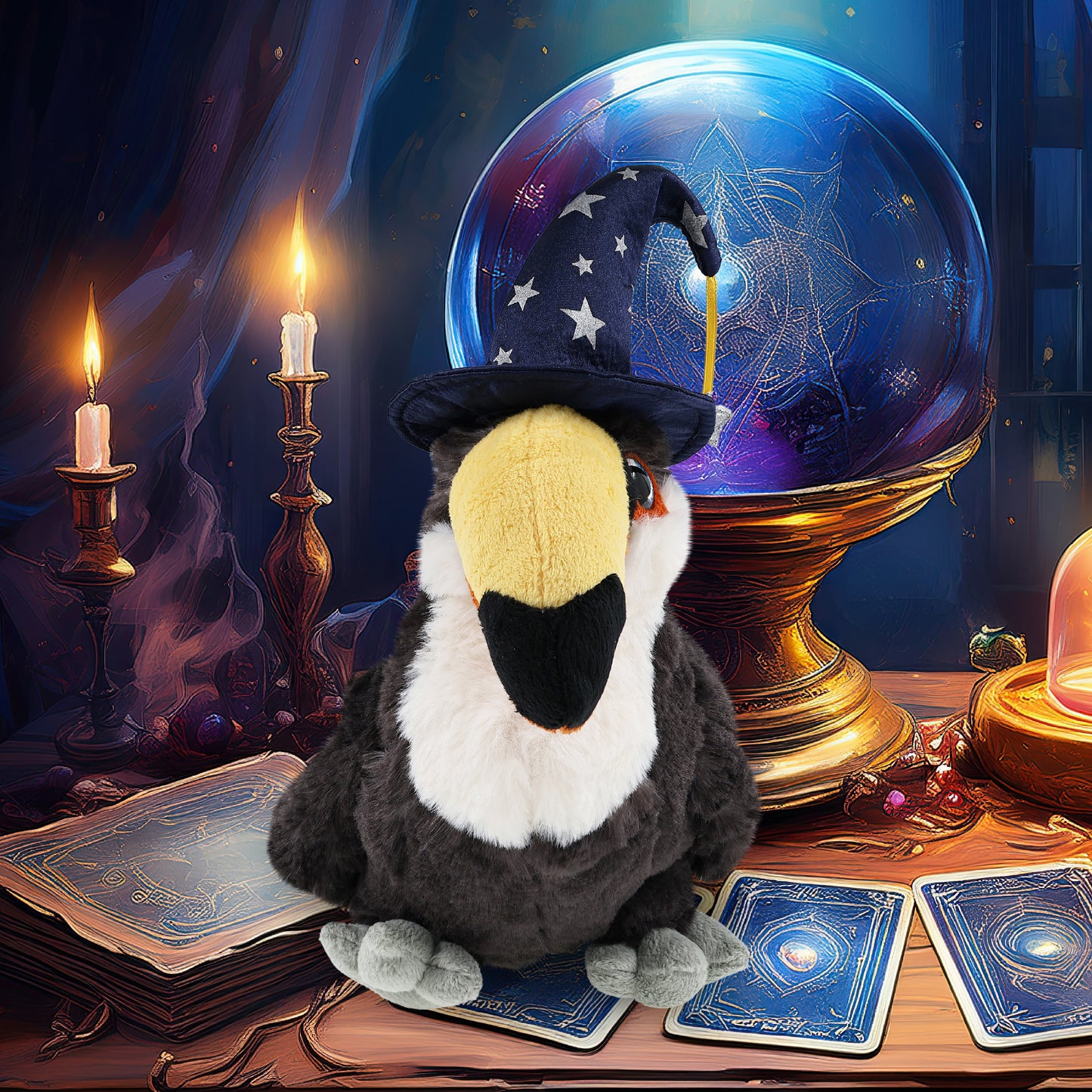 SUPER SOFT PLUSH - TOUCAN WIZARD