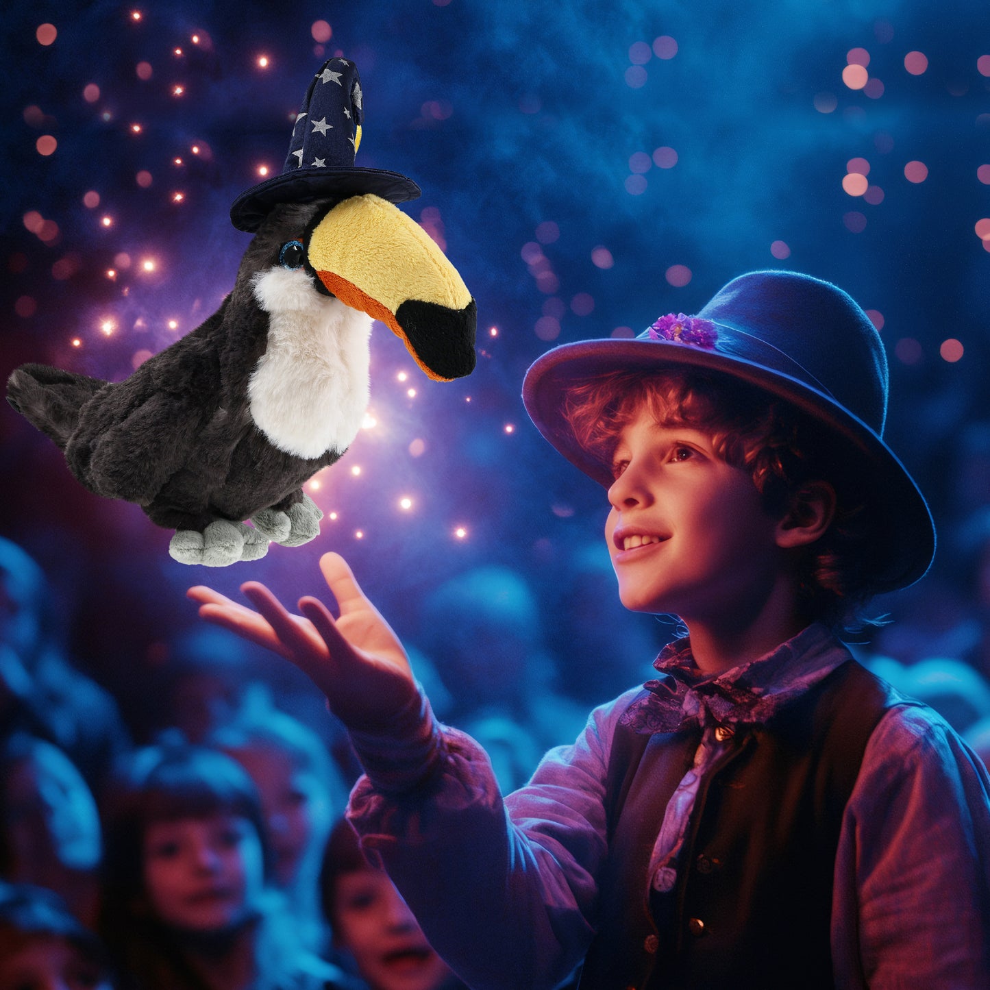 SUPER SOFT PLUSH - TOUCAN WIZARD