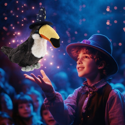 SUPER SOFT PLUSH - TOUCAN WIZARD