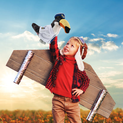 SUPER SOFT PLUSH - TOUCAN PILOT DRESS UP