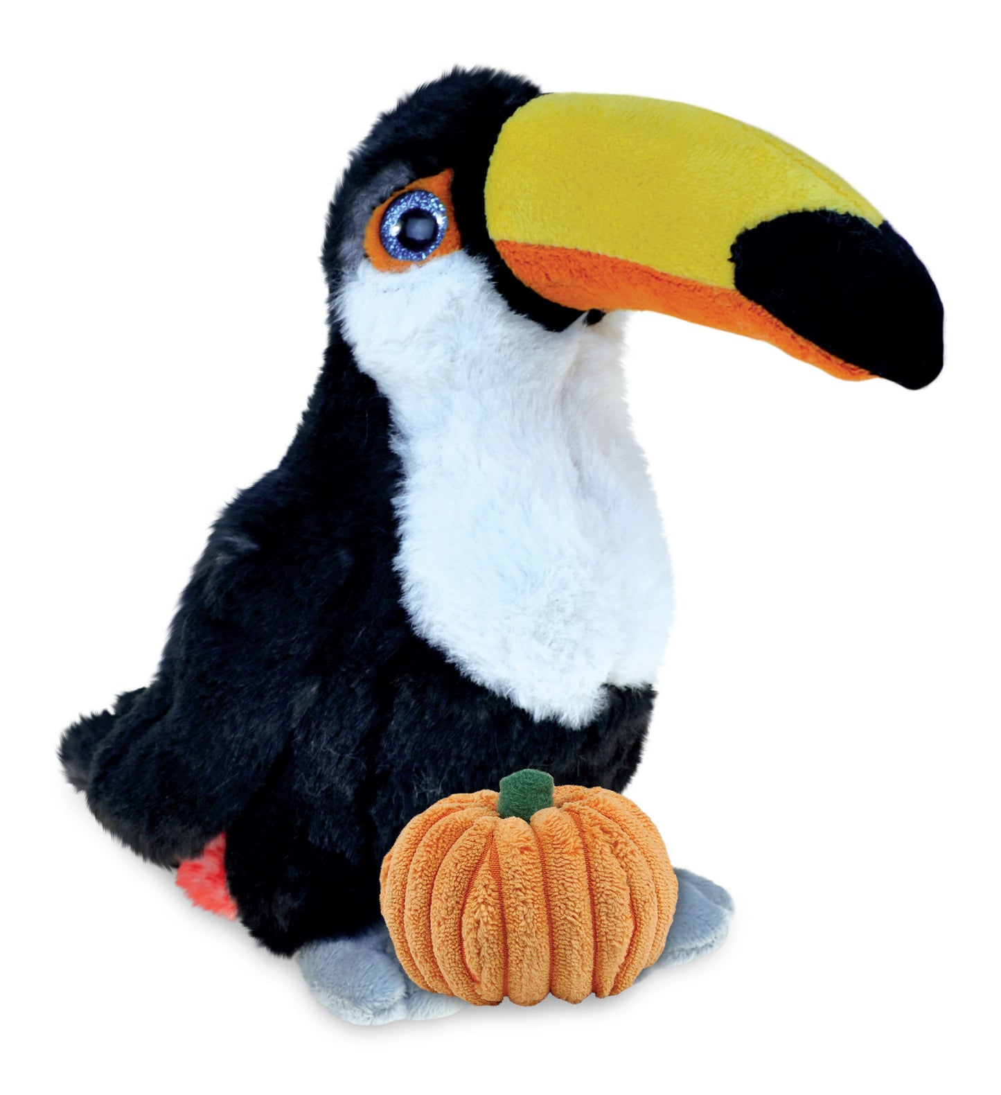 PLUSH PUMPKIN - SUPER SOFT PLUSH - TOUCAN