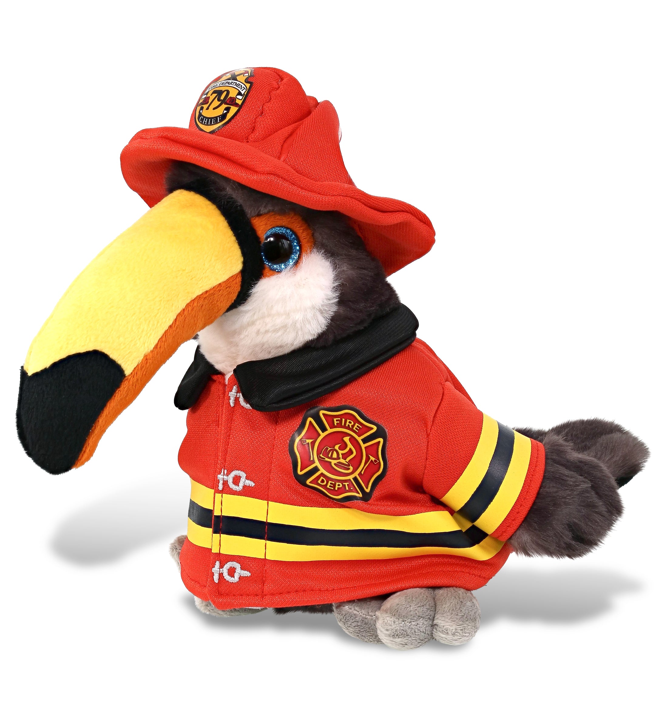 PLUSH FIREMAN - SUPER SOFT PLUSH - TOUCAN
